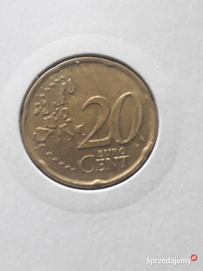 20 Eurocentów Holandia 2000 r Konin