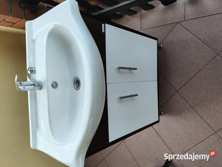 Sprzedam szafkę z umywalką lustro komplet wielkopolskie