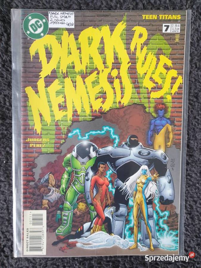Teen Titans Dark Nemesis Rules 2 komiksy DC USA Komiksy Gdynia