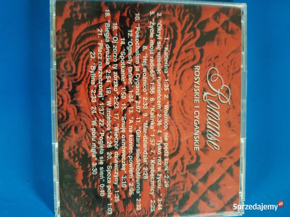 Romanse rosyjskie i cygańskie płyta cd unikat sprzedam