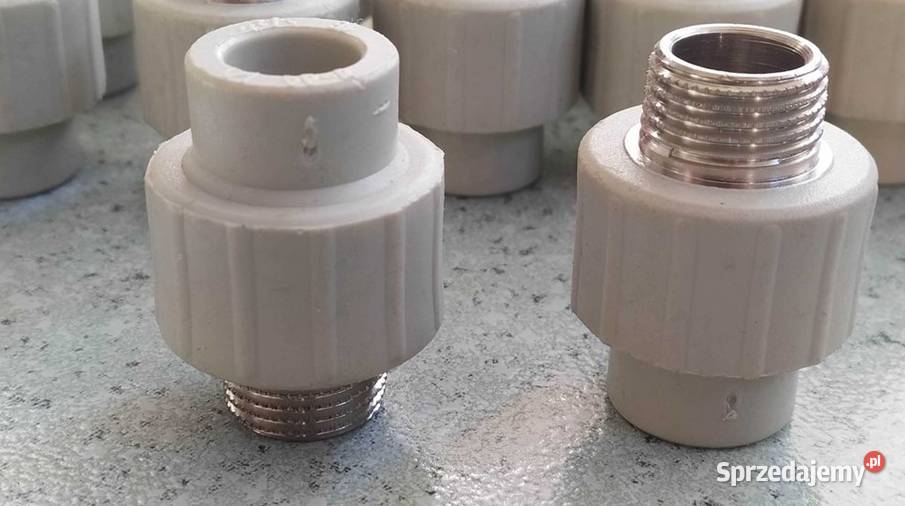 mufa gz 16mm x 12 gwint zew PPR gwint zewn 52 Kalisz