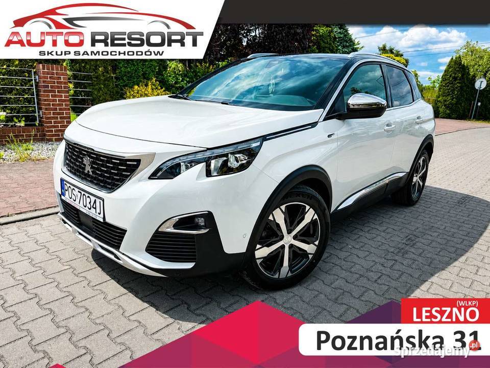 Peugeot 3008GTLine 20HDI 2017r NAVI KAMERA wielkopolskie sprzedam
