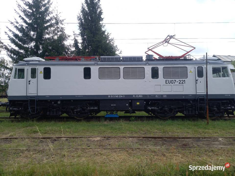 Sprzedam Lokomotywę EU07 pełny VAT Dąbrowa Górnicza sprzedam