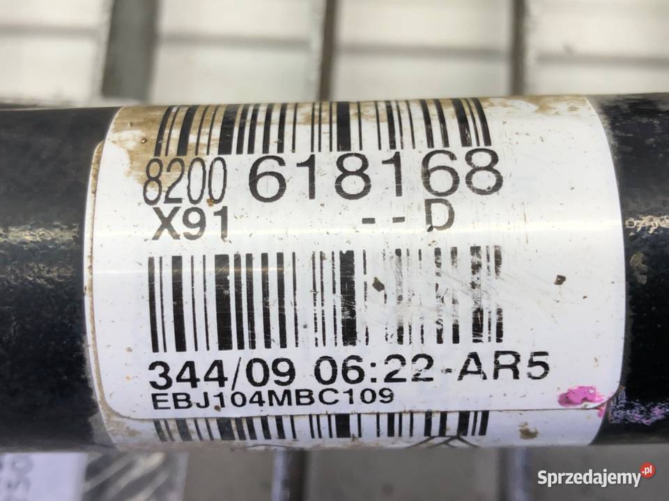PÓŁOŚ PRAWY PRZÓD RENAULT LAGUNA III 8200618168 sprzedam