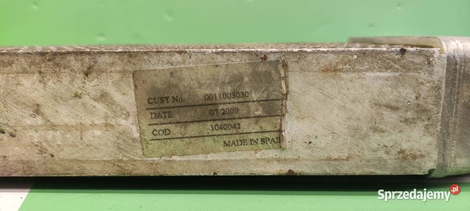 Chłodnica oleju 7700052788 0011170830 0011003030 Wilkowo