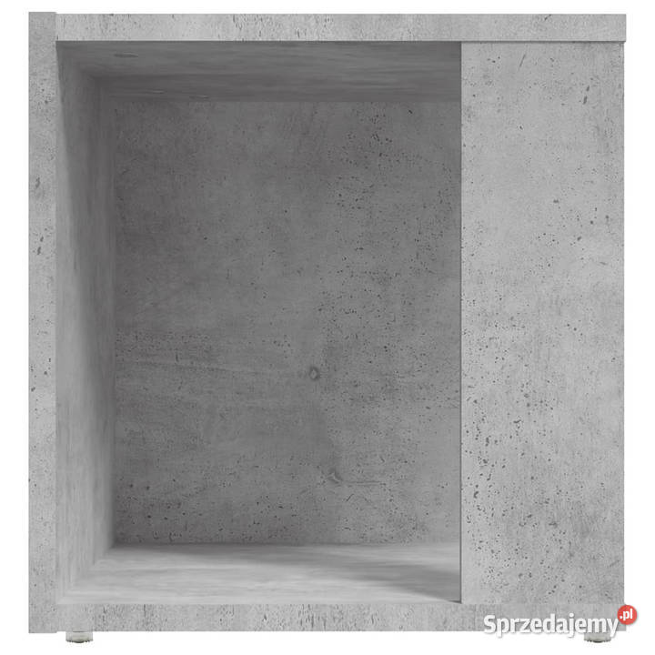 Stolik boczny szary 33x33x345 materiał Warszawa