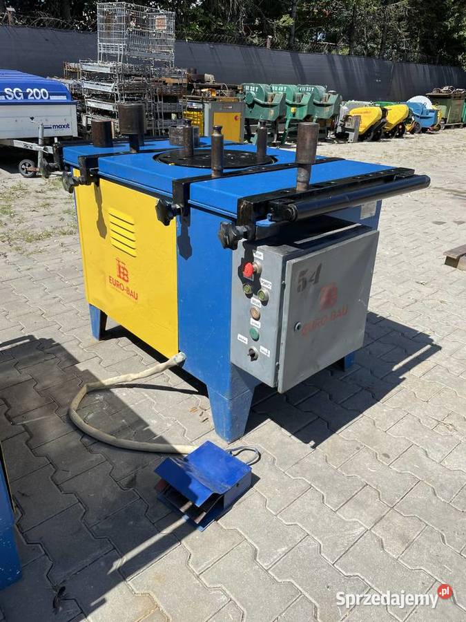 Giętarka mechaniczna ZREMB G340S do prętów Pozostałe Ślesin