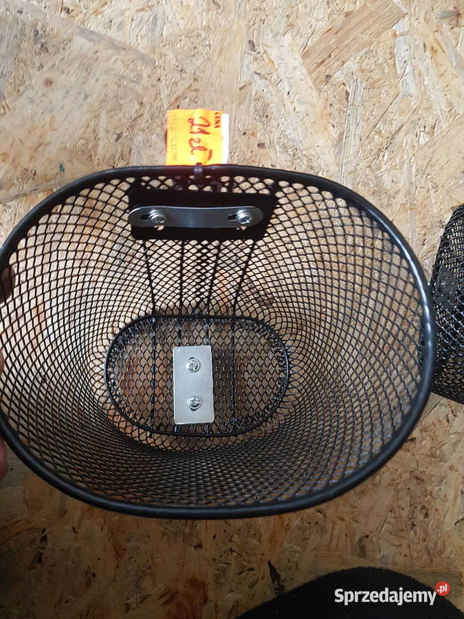 KOSZYK ROWEROWY DZIECIĘCY NA ROWER METALOWY Rowerki wielkopolskie Głogowa