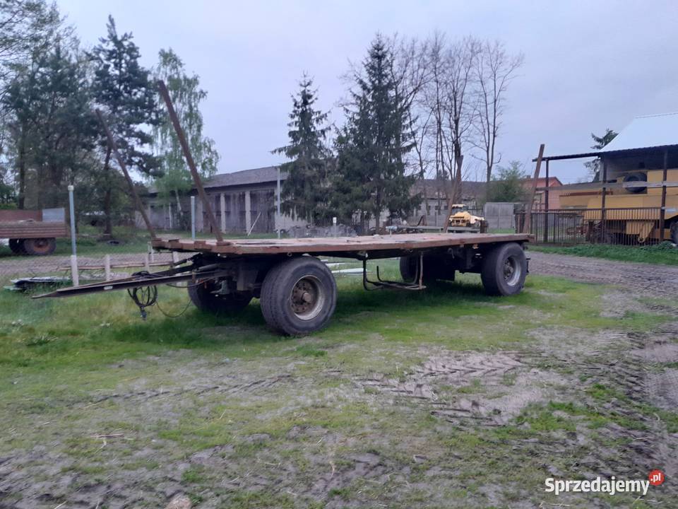 Przyczepa do słomy Pstrokonie