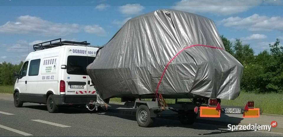 ŁÓDKA KABINOWA spacerowa z silnikiem Volvo łódzkie