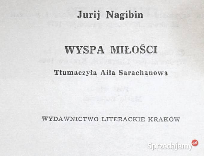 Wyspa miłości II Jurij Nagibin Chełm