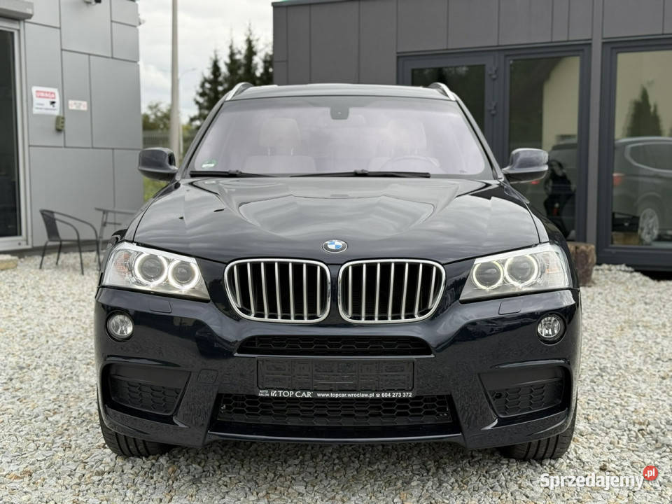 BMW X3 20D 184 xDrive 2011r skóry hak panorama Wrocław