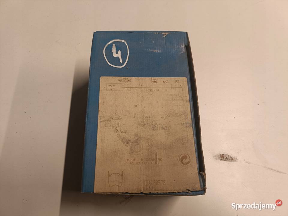 Mazda 626 II GC PRZEDNIE KLOCKI HAMULCOWE przód Klocki hamulcowe Rudka