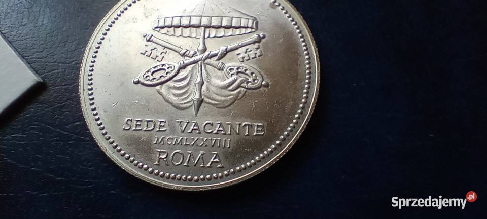 Stare monety Medal Papież Jan Paweł I 243 Numizmatyka