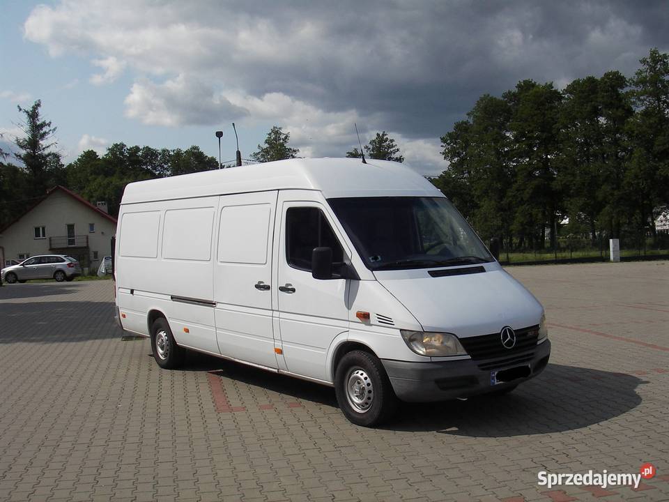 Mercedes Sprinter 313cdi 1WŁ długi MAXI wysoki Ostrów Mazowiecka