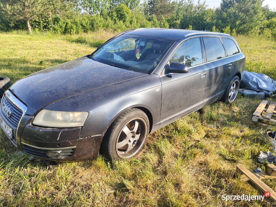 Audi A6 C6 wypadku Sierpc