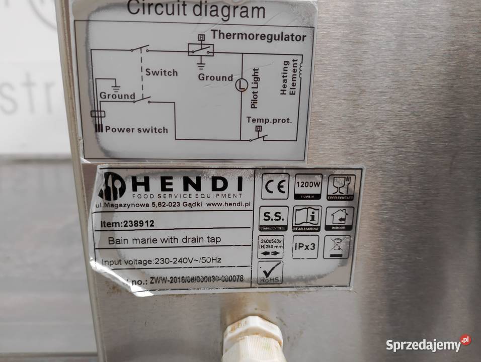 Bemar nastawny elektryczny wodny do GN11 150mm z Wrocław