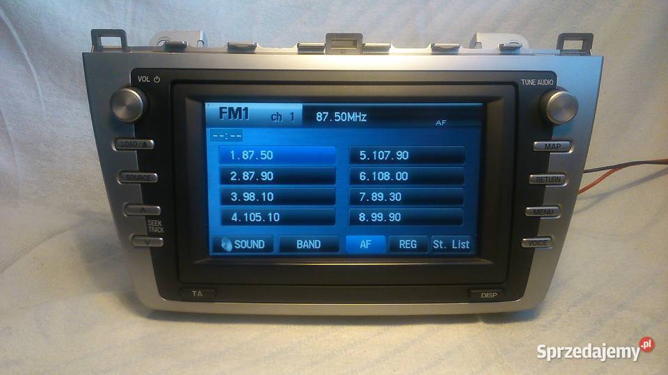 Radio Nawigacja Mazda 6 GH 20072012r dolnośląskie Wrocław sprzedam