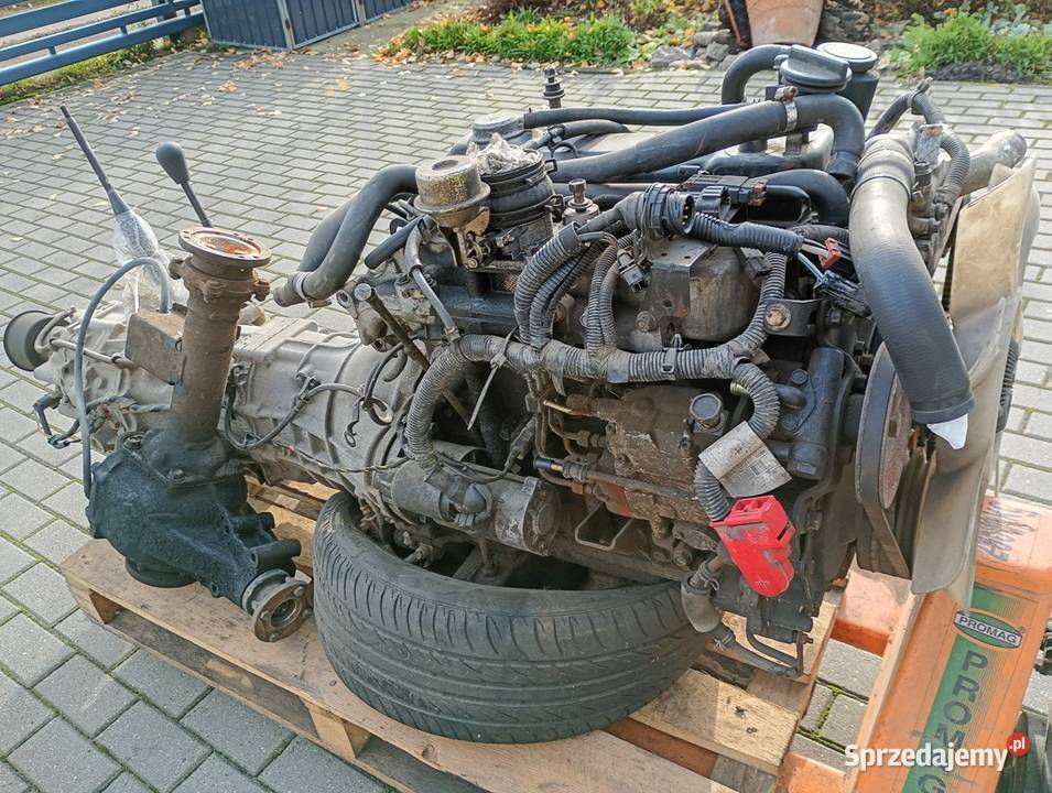 Silnik Terrano skrzynia reduktor most przedni kujawsko-pomorskie Brodnica