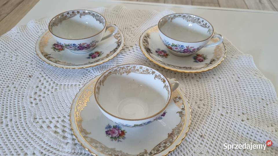 Filizanki Porcelana Limoges Wola Podłężna