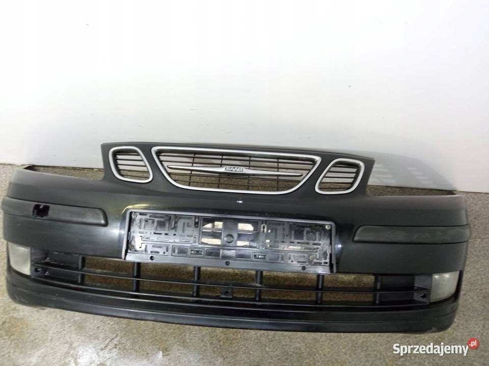 ZDERZAK PRZÓD CZARNY Saab 93 II 20022014