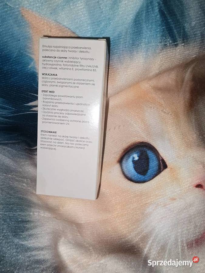 Wybielający krem do twarzy Ziaja Med Kosmetyki Sosnowiec sprzedam