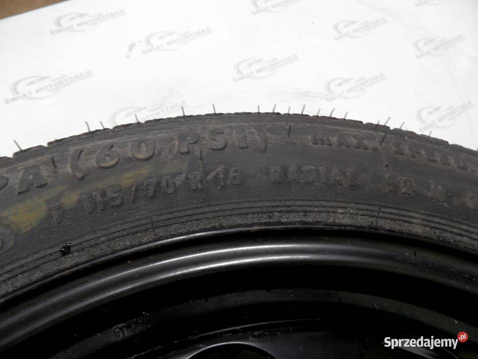 OPEL VECTRA C koło dojazdowe 1157016 92M 5x110