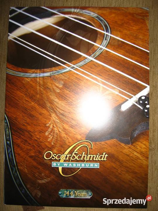 Oscar Schmidt by Washburn guitar catalog katalog Kępice