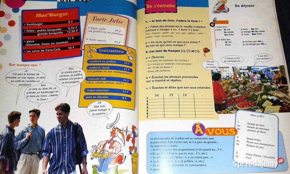 Ado 1 Methode de francais A MonnerieGoarin Y Rok wydania 2000