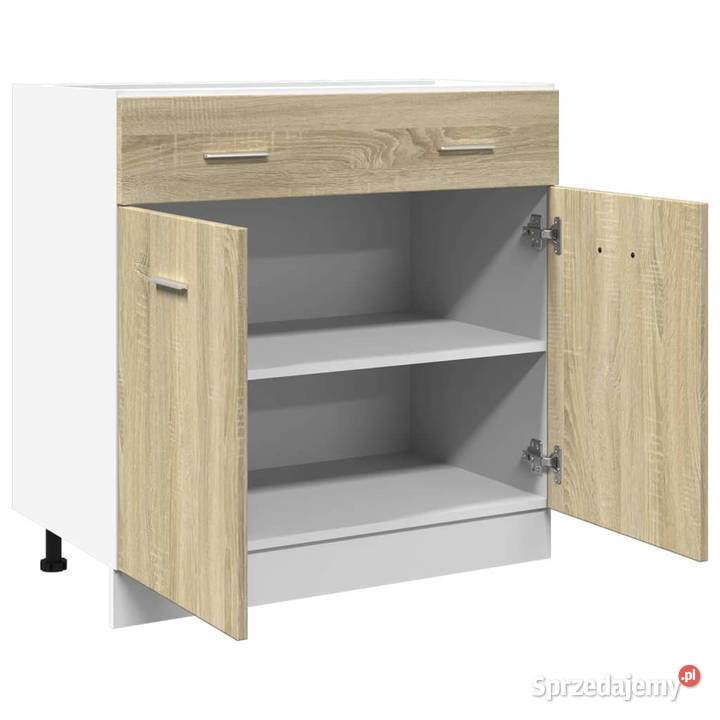 Szafka z szufladą dąb sonoma 80x46x815 płyta sprzedam