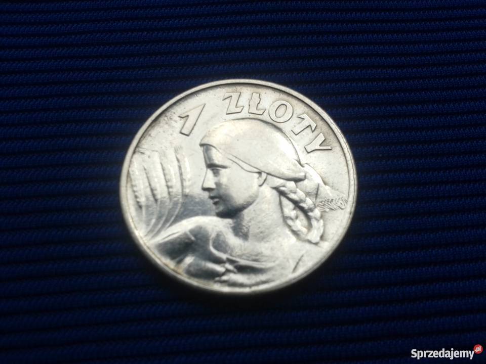 moneta 1 złoty 1925r srebro Skierbieszów sprzedam