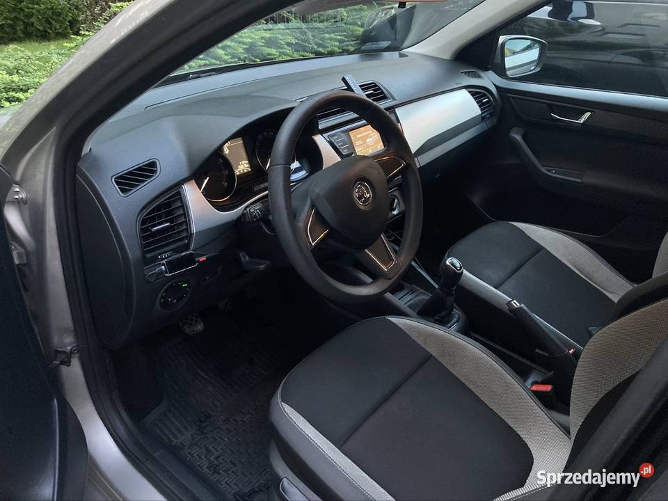 Skoda Fabia 3 III kombi 2015 12 tsi klima alu Łódź