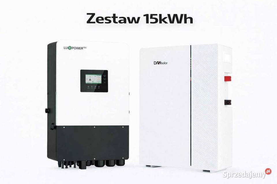 Zestaw Magazyn Inwerter LV 15 kW 1434 kWh małopolskie sprzedam