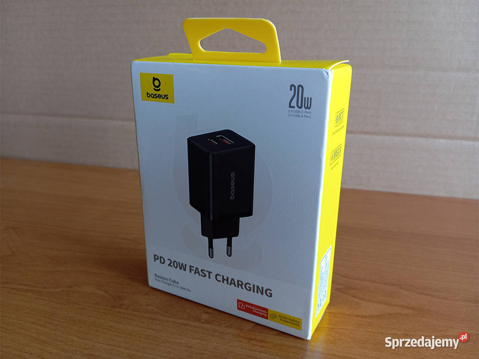 NOWY Ładowarka Baseus Fast Charging 20W USBCUSBA Węgrów