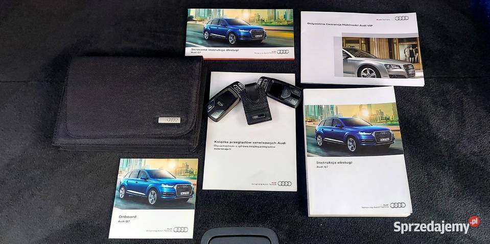 Audi Q7 S Line Quattro Salon Piękny Rejestracja kamera cofania Q7 Dzierżoniów sprzedam