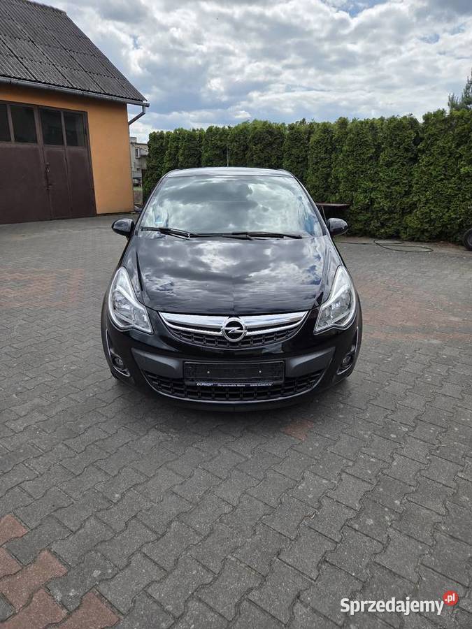 Opel Corsa 14 B 2011 SATELITE skórzana tapicerka wielkopolskie Drawski Młyn