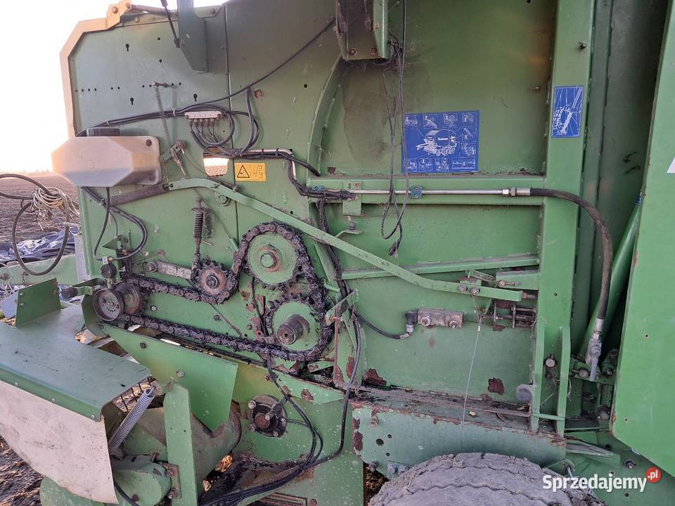 prasa Krone Round Pack 1550 Prasy i owijarki Płoty