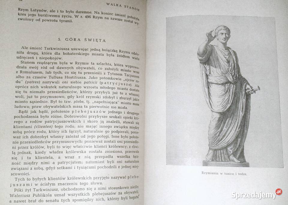 Rzeczpospolita Rzymska Tadeusz Zieliński Chełm sprzedam