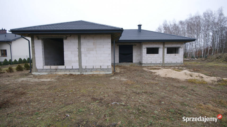 Dom 180m2garaż 2 auta pomieszczenie gospodarcze mieszkalny lubelskie Mieczysławka