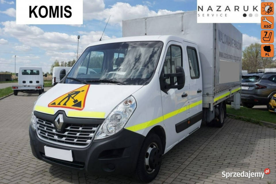 Renault Master L4 Brygadówka plandeka RWDDBL