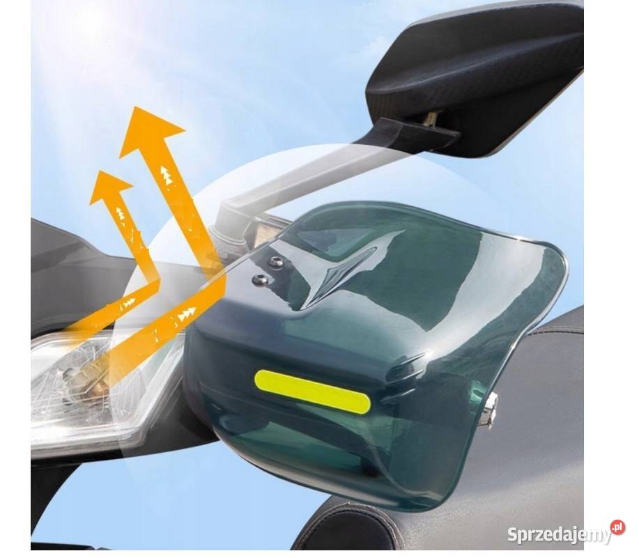 DUŻE HANDBARY OSŁONY DŁONI DO MOTOCYKLA śląskie sprzedam