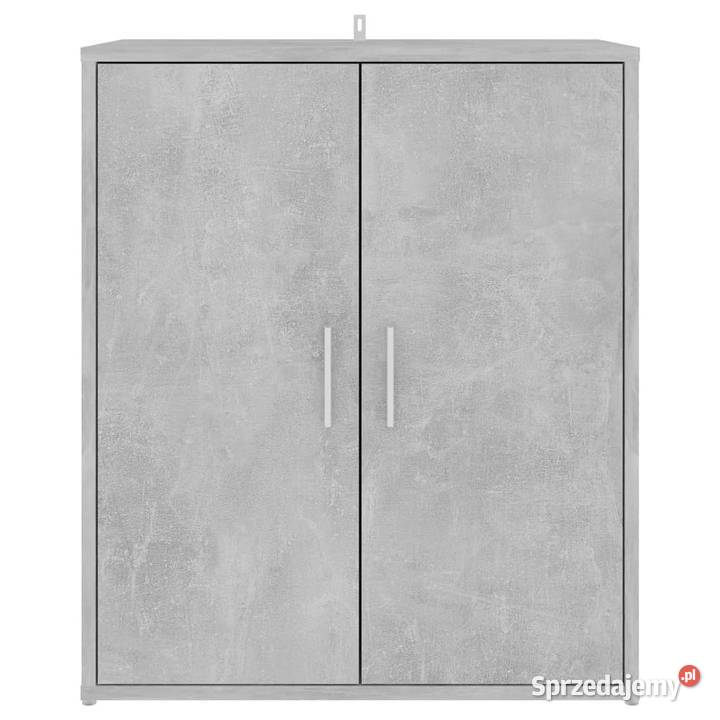 Szafka na buty szarość betonu 60x35x70 WM808922 Warszawa