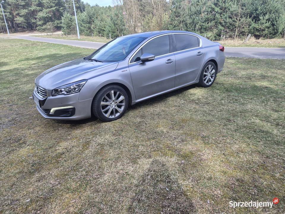Peugeot 508 bezwypadkowy full led automat Sobiesęki Trzecie