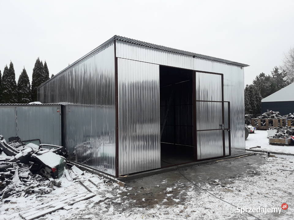 Garaż Blaszany Hala Blaszana Magazyn Blaszany Sprzedaż Kozienice
