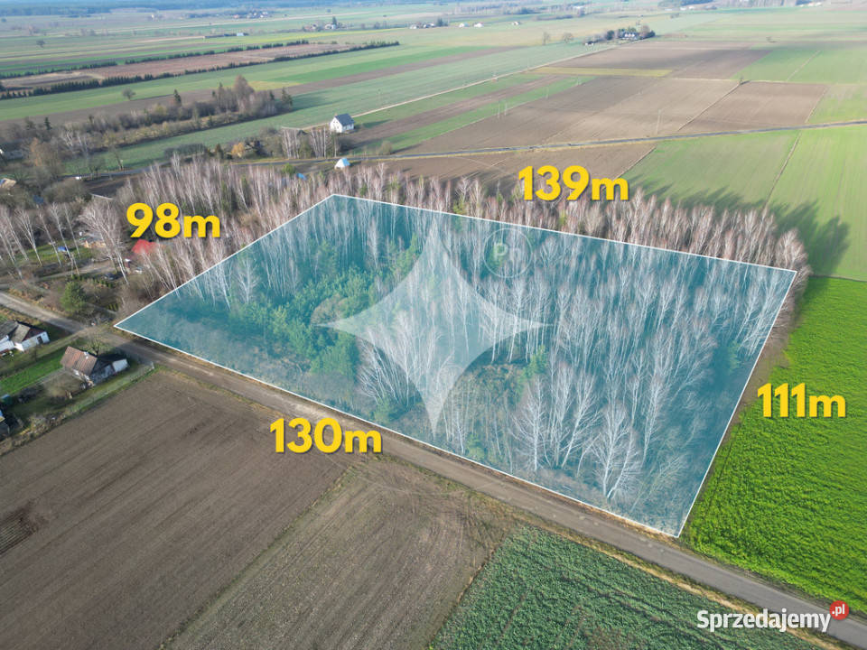 14 091 m w Pokiniance WZ na 8 domów Pokinianka sprzedam