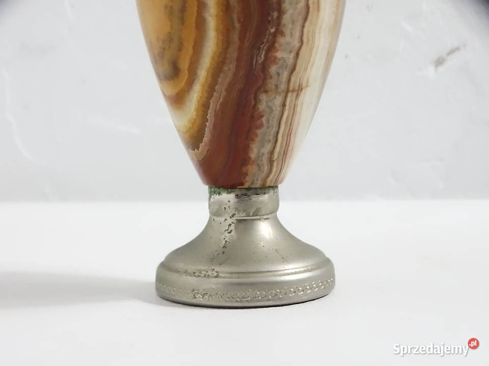 Unikatowy świecznik z ONYKSU Smoki Vintage 15 Biłgoraj