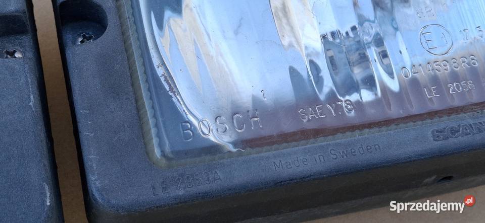 SCANIA HALOGEN DALEKOSIĘŻNY REFLEKTOR HALOGENY lubuskie