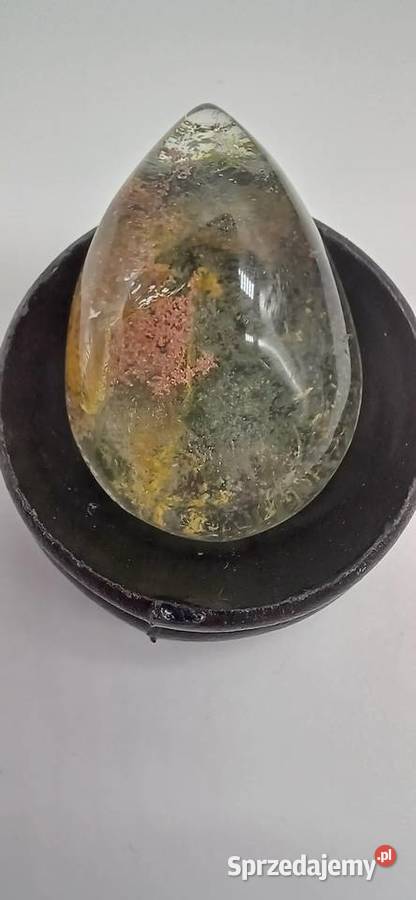 Kolekcjonerski naturalny kwarc fantomowy żółty Olsztyn