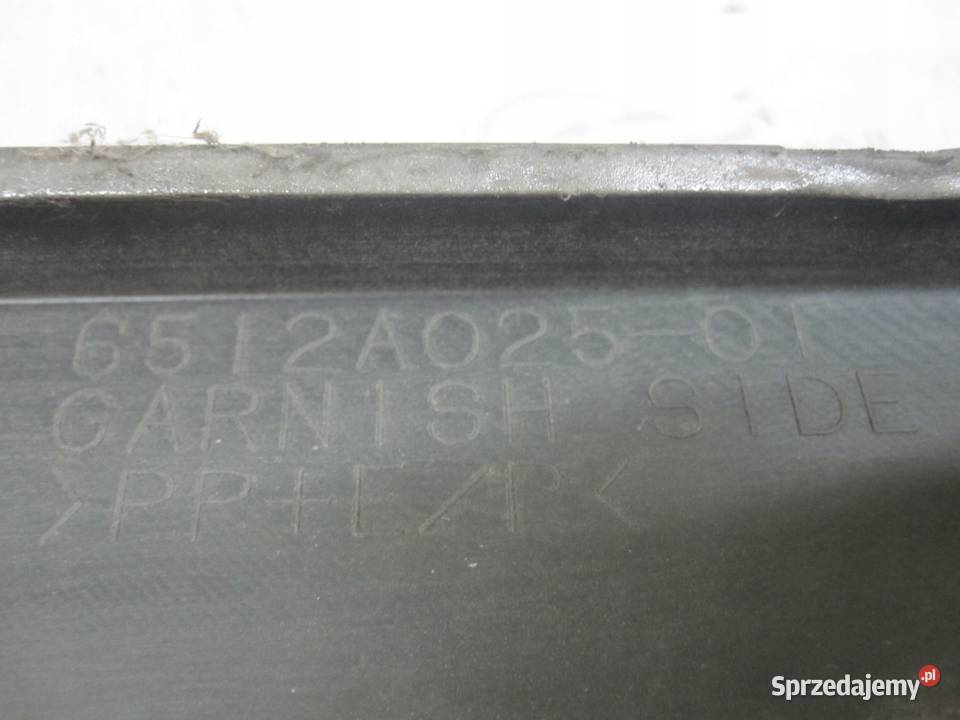 OUTLANDER II 07r listwa progowa lewa 6512A02501 osobowe sprzedam