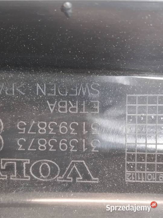 OSŁONA RAMKA DRZWI PRAWY TYŁ 31393873 Volvo XC